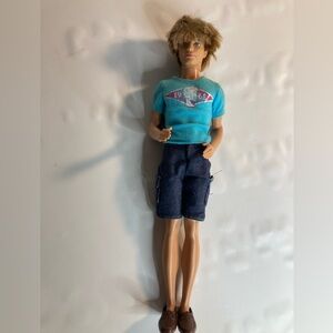 Barbie Fashion Doll Ken 2009 Rooted Hair Fashionistas Doll